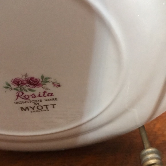Myott Plates 4 Ironstone - Picture 3 of 6